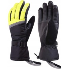 Gants de ski Femme Kineed S Toux-tactiles imperméables, jaune