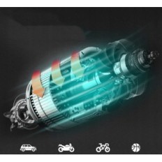 Sprężarka elektryczna Aicharynic, 5000 mAh, 150 psi, LCD i oświetleniem LED