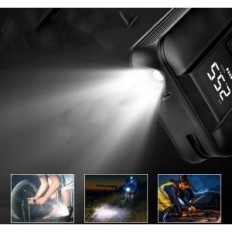 Sprężarka elektryczna Aicharynic, 5000 mAh, 150 psi, LCD i oświetleniem LED