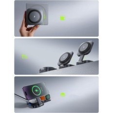 LISEN 2E414- NUOVO 3 IN 1 PER Apple Magsafe wireless