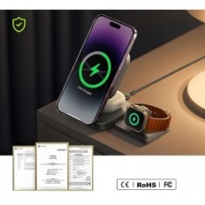 LISEN 2E414- ÚJ 3 az 1-ben Apple Vezeték nélküli magsafe