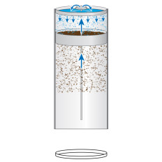 Coffee brewing with double walls. Creative 16L Hendi 211366