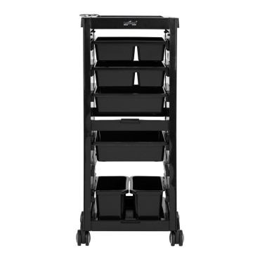 Gabbiano aide-coiffeur 68A noir — vue de face
