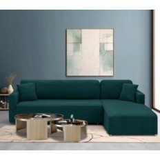 Chelzen Sofa BEED, SOFA IN L, 1,85x2,3x0.8m, zeleňa zelená