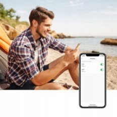 SMART WiFi HBN BNC-50 / G77-VC zásuvka s meraním opotrebenia, sada 4 ks