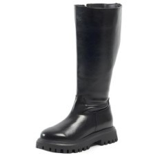 Botas Gabylou 2XL en un modelo de becerro ancho - Virginie, negro, 37