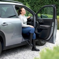 Gabylou 2XL-Stiefel an einem breiten Kalb - Model Virginie, schwarz, 41
