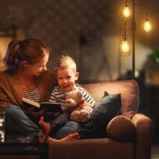 Shibay pod tatla s prigušivim 3 žarulje u setu LED 8W 800LM E27 klasa f