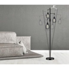 Shibay vloerlamp met dimbare 3 bollen in set LED 8W 800LM E27 klasse F