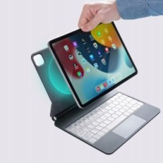Magnetický klávesnice Synchro Qwertz do iPad Pro 2022 Multi-touch, černá