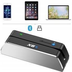 Αναγνώστης πιστωτικών καρτών Lethiema MSR606 με Bluetooth + 20 κάρτες, που χρησιμοποιείται