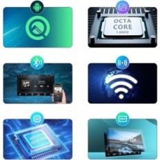 Eonon GA9453B car radio, compatible with VW, SEAT, SKODA 9 inches.