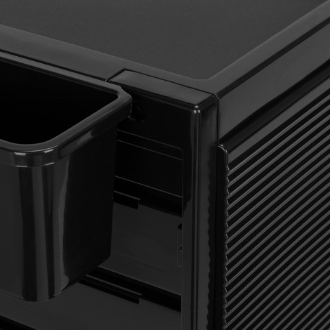 Ayudante de peluquero Gabbiano 68B negro — detalle del cajón