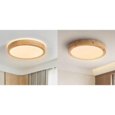 LED Baerolc stropní svítilna, dřevěná, 40 cm, 32 W, 3000-6000 K,