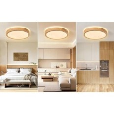 LED BAEROLC laelamp, puidust, 40 cm, 32 W, 3000-6000 K,