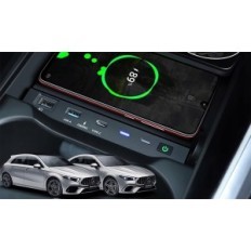 Cargador de coche inalámbrico Inbebekea cargador para teléfono de 15 vatios