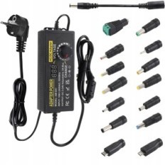 AUPLF 3V-24V, 5A, 120 W, 100V-240 V vekselstrømsadapter med 14 adaptere