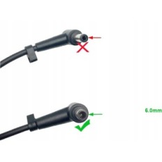 Ładowarka JHZL ADP-150CH B 150W 20V 7,5A do Asus Rog z kablem zasilającym