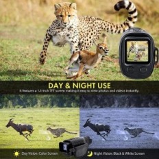Infrared monocular with night vision, video 1080p, 5x zoom