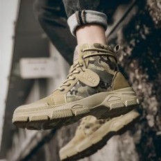 Buty taktyczne, buty za kostkę, rozmiar 42 khaki (26,5cm na 41)