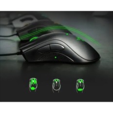 Kabelová hra Myš Myš Razer DeathAdder Essential Black Ergonomická herní myš s optickým senzorem