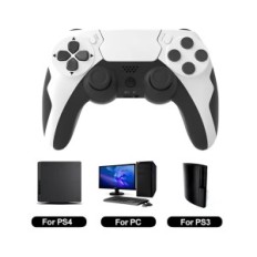 Bezdrôtový gamepad Gaminja P48 až PS4 / PS3 PC regulátor s vibráciami a Turbo Režim pre konzolu a počítač