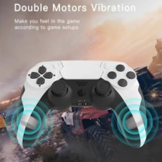 Draadloze Gamin Gaminja P48 naar PS4 / PS3-pc-controller met trillingen en turbo-modus voor console en computer