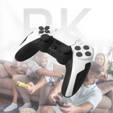 Brezžični Gamepad Gaminja P48 na PS4 / PS3 PC Controller z vibracijami in turbo načina za konzolo in računalnik