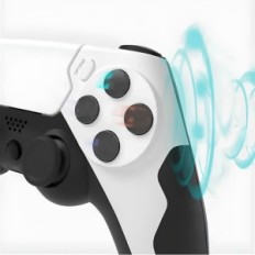 Wireless GamePad Gaminja P48 PS4 / PS3 PC-ohjaimeen, jossa värähtelyt ja turboa tila konsoli ja tietokone