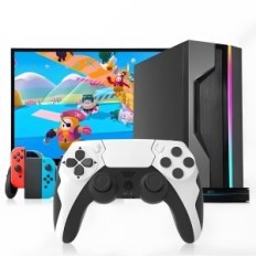 Drahtlose Gamepad Gaminja P48 zum PS4 / PS3-PC-Controller mit Vibrationen und Turbo-Modus für Konsole und Computer