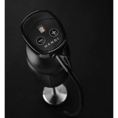 Misturador de liquidificador portátil eficiente com ajuste de velocidade de 250W Hendi 222157