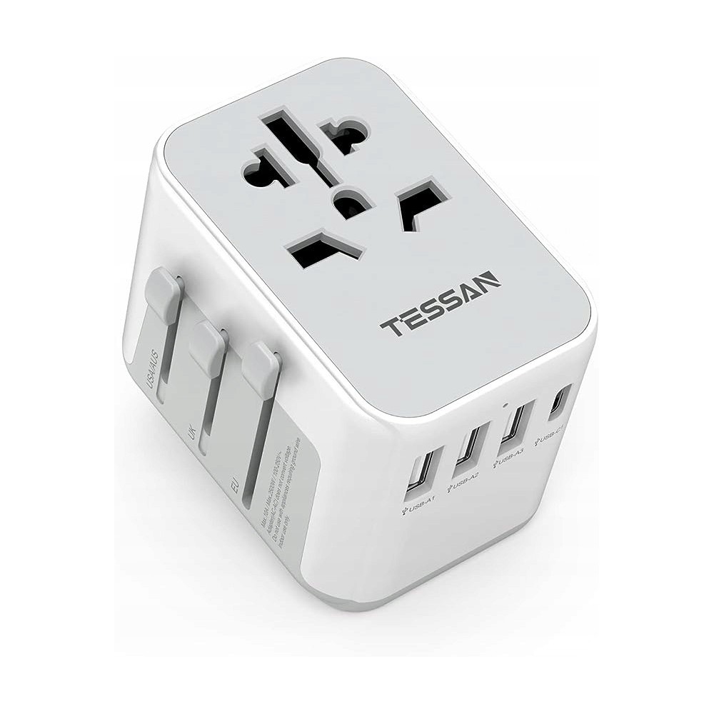 Travel adapter Universal International Tessan 633FC