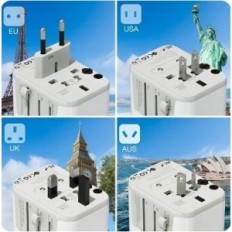 Travel adapter Universal International Tessan 633FC