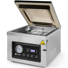 KAMERŲ VAKUUMO PAKUOTĖ MAŠINAS SU Naftos siurblys 300mm 950W PROFI LINE 300 Hendi 201435