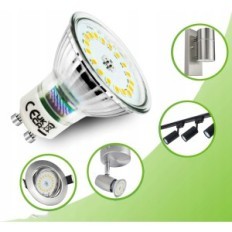 LED ALLESGUTE GU10, 5 W, bílá neutrální, 700 lm, 4500 k, 10 ks.