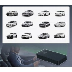 Draadloze HIKITA-carplay Draadloze Android Car Adapter, Zwart