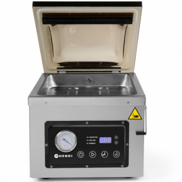 Máquina de envasado de vacío de cámara con bomba de aceite 300mm 950w PROFI LINE 300 Hendi 201435