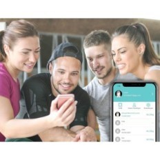 Waga podłogowa Lepulse F4 Pro z wyświetlaczem, akumulatorowa, opakowanie zastępcze