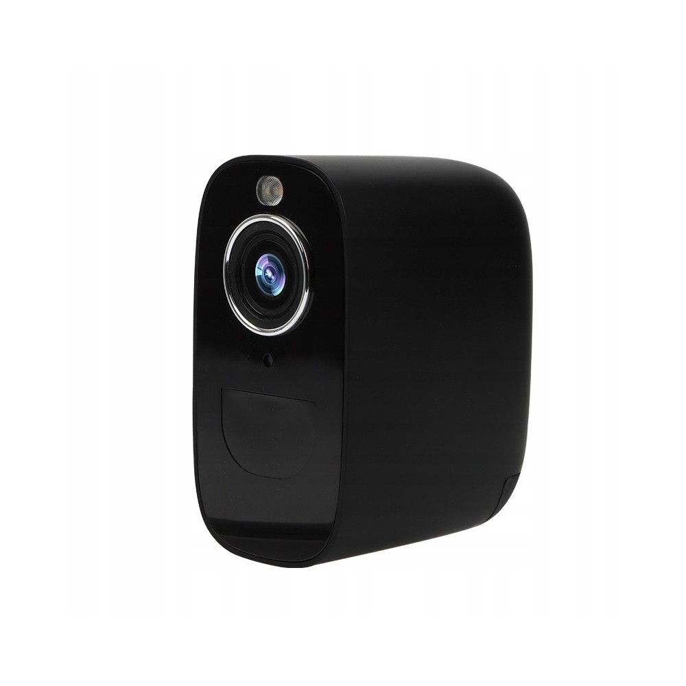 IP Wi-Fi Street Camera con batteria incorporata, 10400 mAh, nero