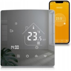 BEK TGR85WIFI Thermostat für WLAN-Fußbodenheizung, Wandmontage