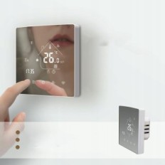 BEK TGR85WIFI thermostat for Wi-Fi floor heating, wall-mounted