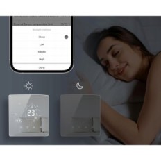 Termostat Beok TGR85WIFI do ogrzewania podłogowego Wi-Fi, naścienny Używany