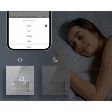 BEK TGR85WIFI Termostat til Wi-Fi-gulvvarme, vægmonteret