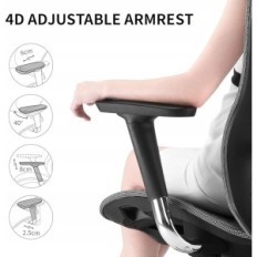 Kontorstol med 4D Sihoo V1-M108 armlen etter retur
