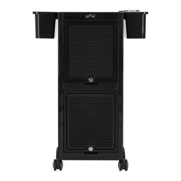 Gabbiano Friseurhelfer 68C Schwarz — Vorderansicht
