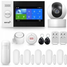 PGST PG107-4G / T53A alarmni sistem 14 kos, WLAN 4G, 1080P kamera