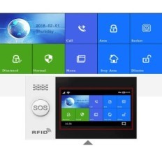 System alarmowy PGST PG107-4G/T53A 14 szt., WLAN 4G, kamera 1080P