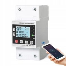 Ailo WiFi Electric Meter, LCD AC 220V 63A ekraan