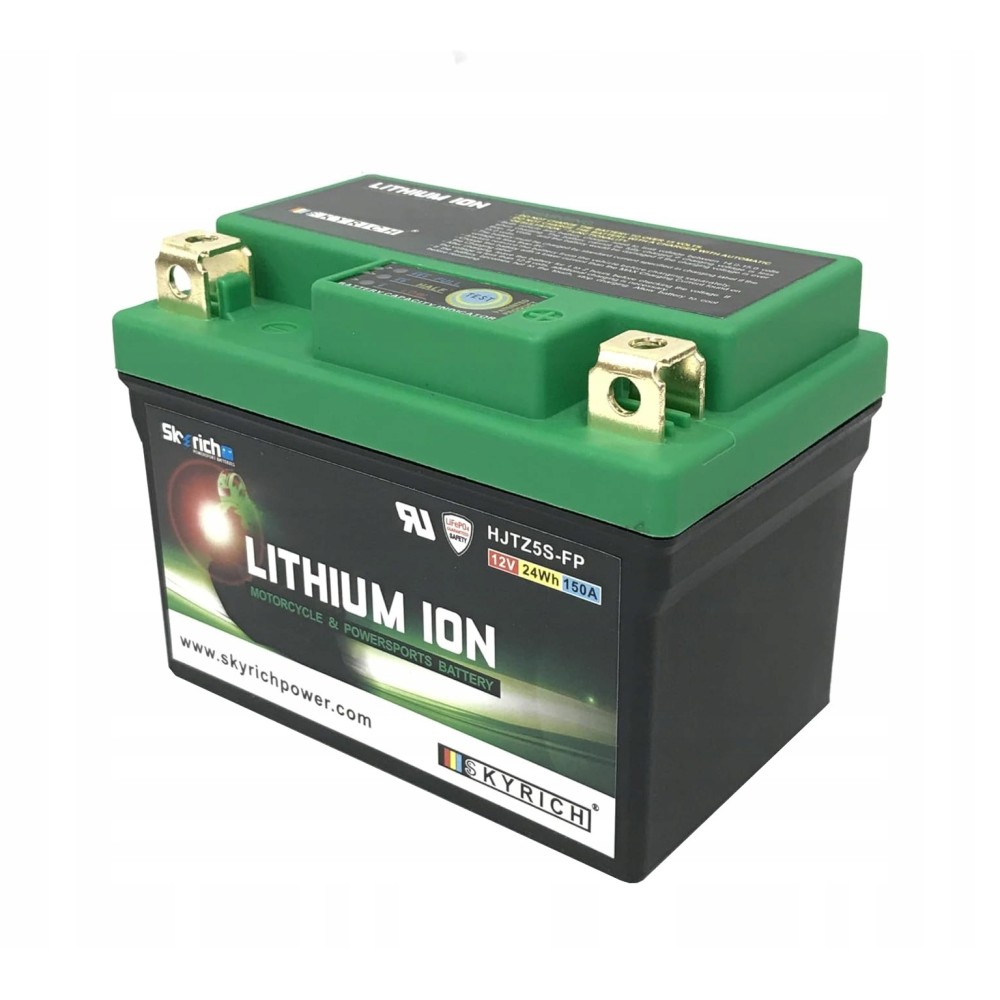 Βιομηχανική μπαταρία λιθίου Skyrich HJTZ5S-FP, 12V, 24 W * H, 120 Α