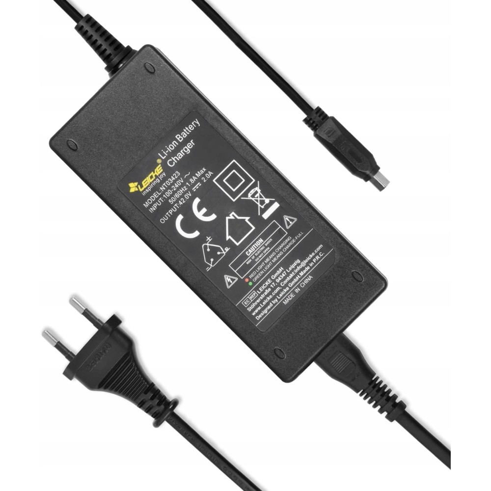Leicke Ull 42V 2a NT03423 Elektrinis dviračių įkroviklis